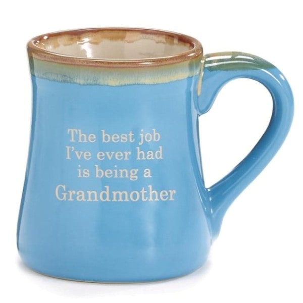 Gigi and Message 18 oz. Porcelain Mug Back