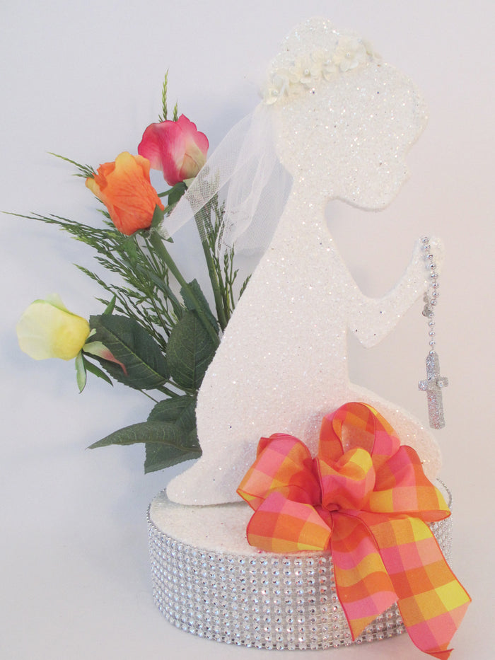 Girl Praying Cutout