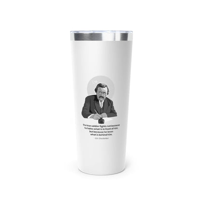GK Chesterton Copper Vacuum Insulated Tumbler