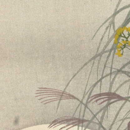 Grasses at Full Moon by Ohara Koson, 1900
