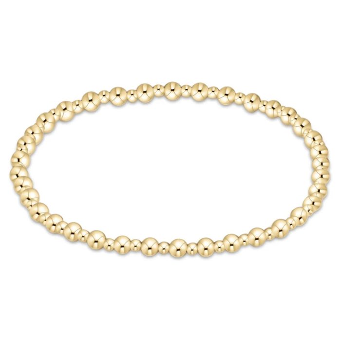 Grateful Gold 3mm Bracelet - Becket Hitch