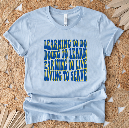 Groovy FFA Motto COLOR- Bella Canvas T-Shirt