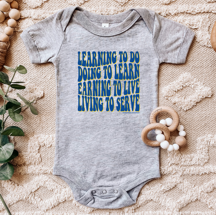 Groovy FFA Motto COLOR– Infant/Toddler/Youth