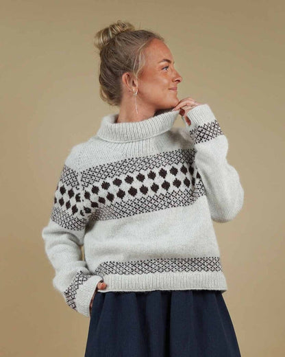 Gudrun Faroese Sweater, knitting pattern