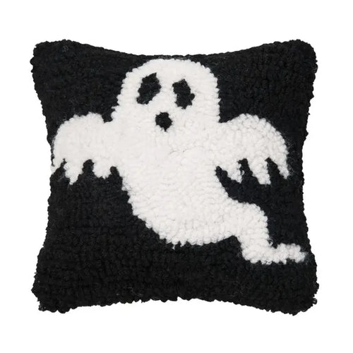 Halloween Scary Ghost Mini Throw Pillow