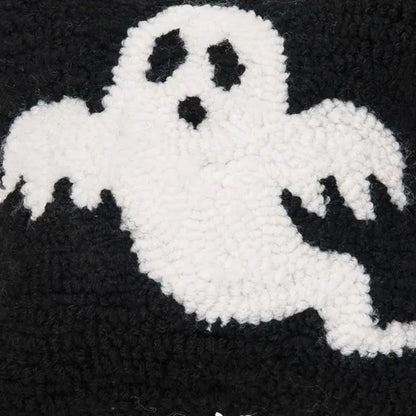 Halloween Scary Ghost Mini Throw Pillow