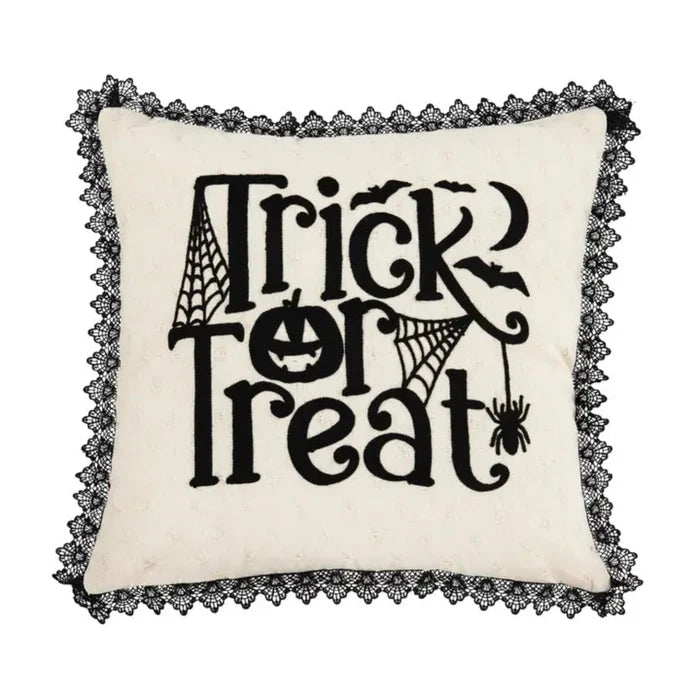 Halloween Trick or Treat Throw Pillow