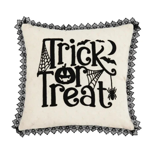 Halloween Trick or Treat Throw Pillow