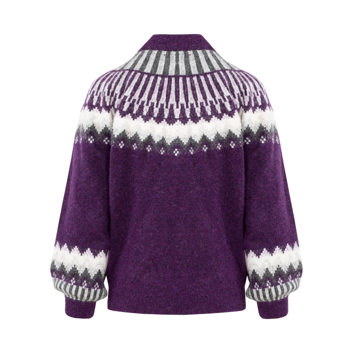 Urban Pioneers Female Hani Sweater SWEATER PURPLE MULTI