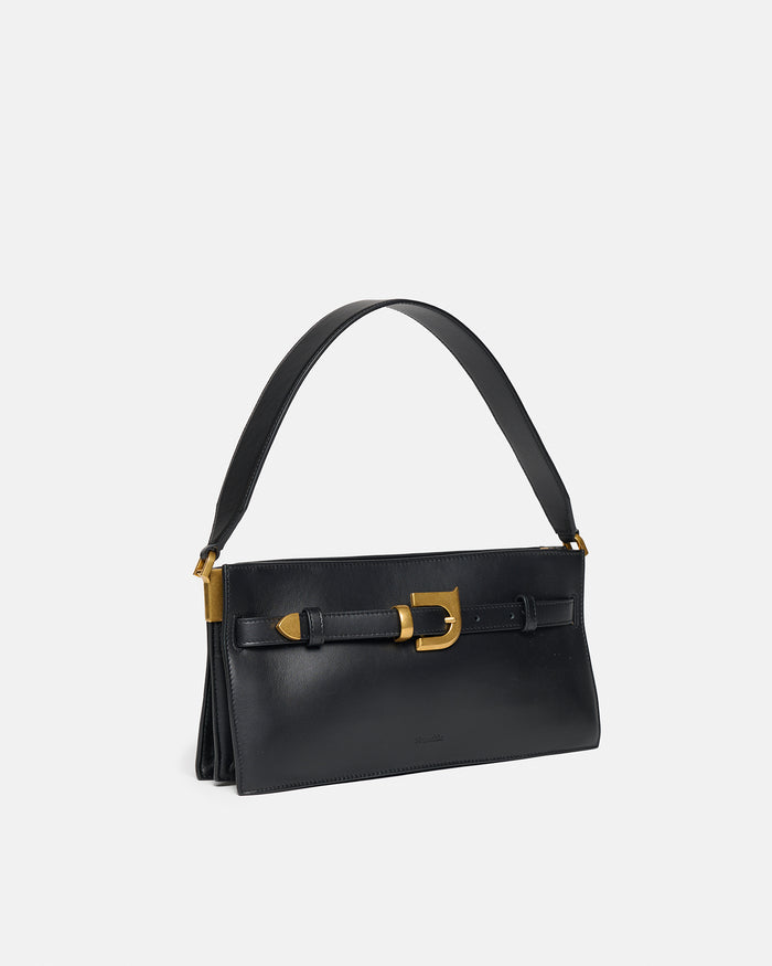 Harmonica Mini - Leather bag - Black