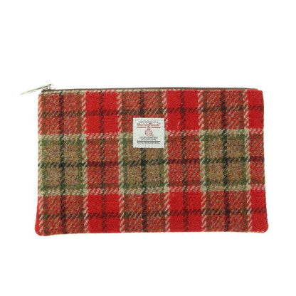 Harris Tweed 'Berneray' Medium Zip Pouch