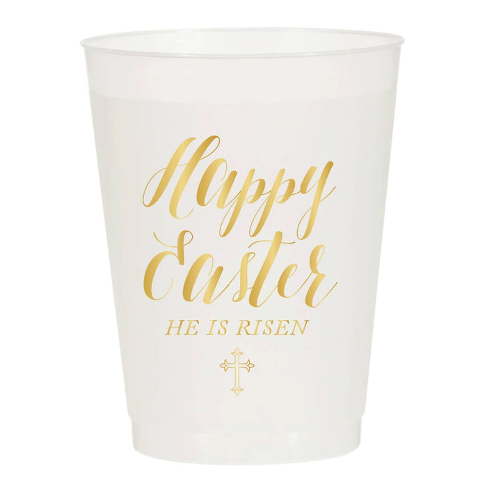He Is Risen Frosted Cups