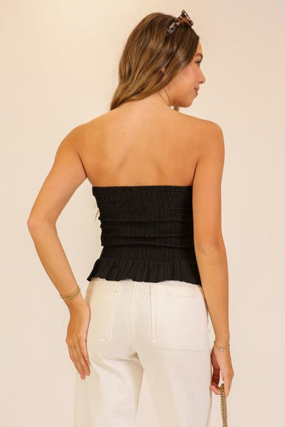 Heat of the Day Strapless Top-Cute-Trendy-Shop-Womens-Boutique-Clothing-Store