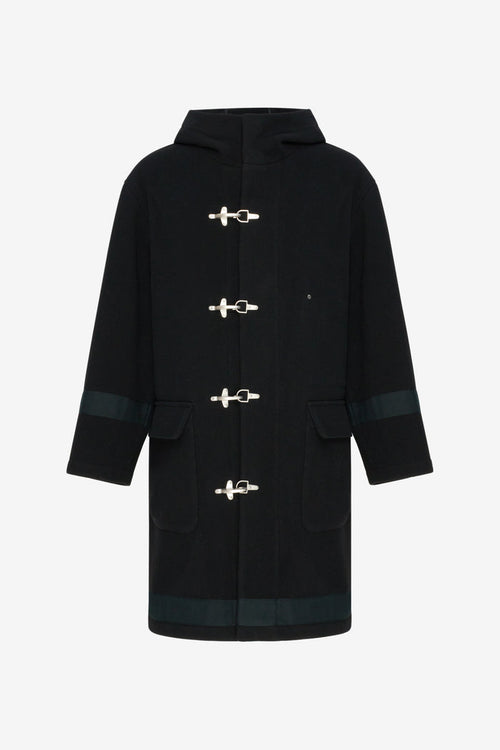 ETUDES STUDIO HEAVY WOOL COAT BLACK 1