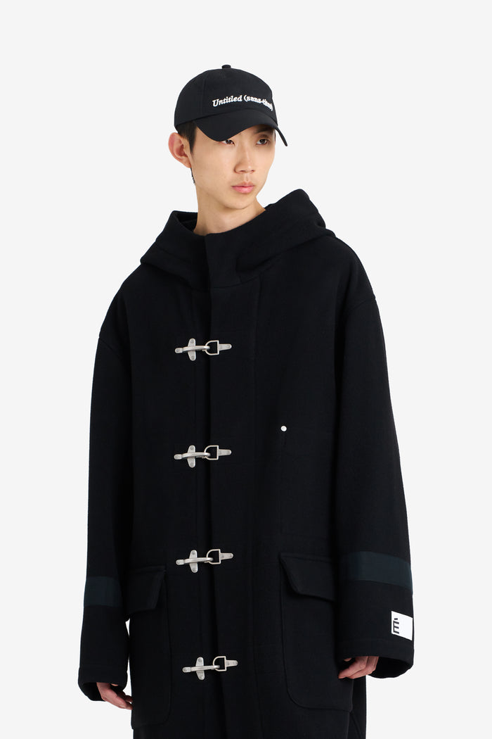 ETUDES STUDIO HEAVY WOOL COAT BLACK 3