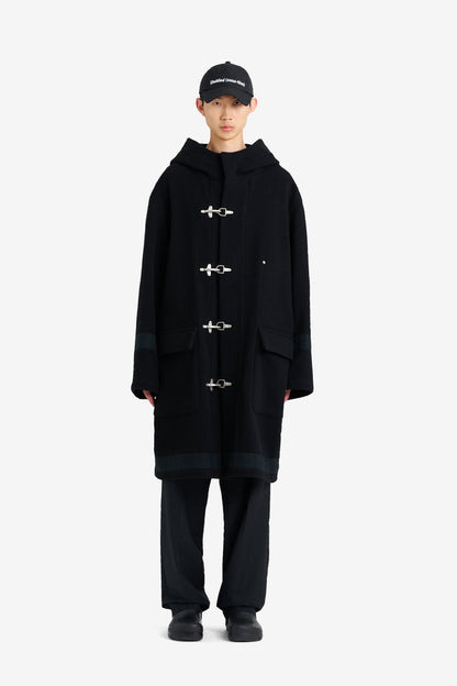 ETUDES STUDIO HEAVY WOOL COAT BLACK 2