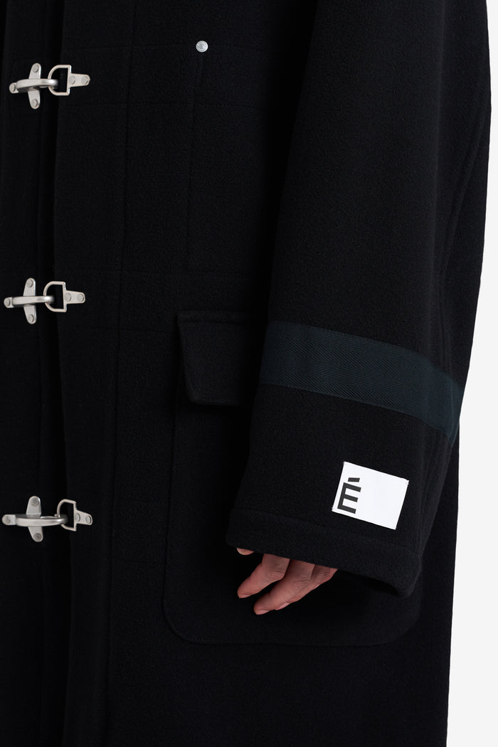 ETUDES STUDIO HEAVY WOOL COAT BLACK 5