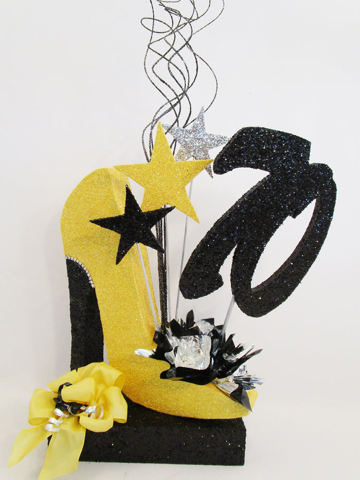 High Heel Shoe centerpiece - Deigns by Ginny