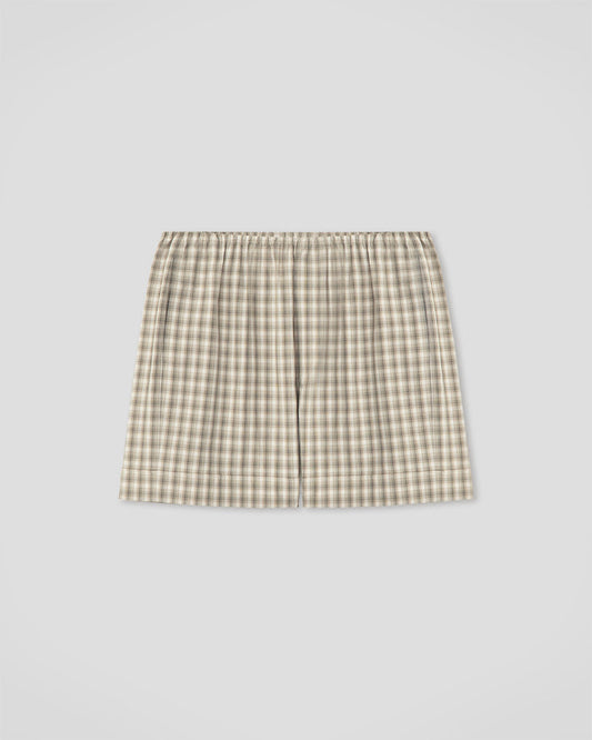 Hira - Shorts - Creme/Grey