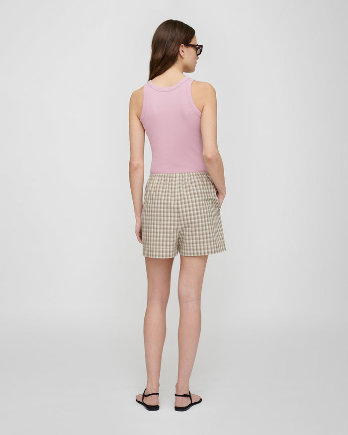 Hira - Shorts - Creme/Grey