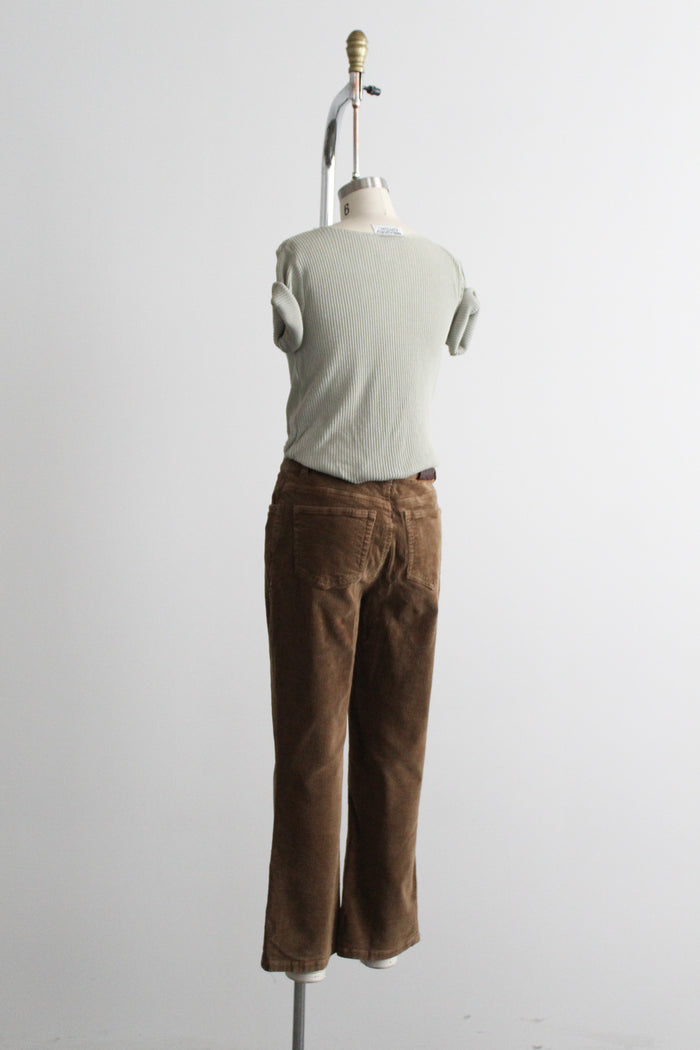 honey corduroy trousers