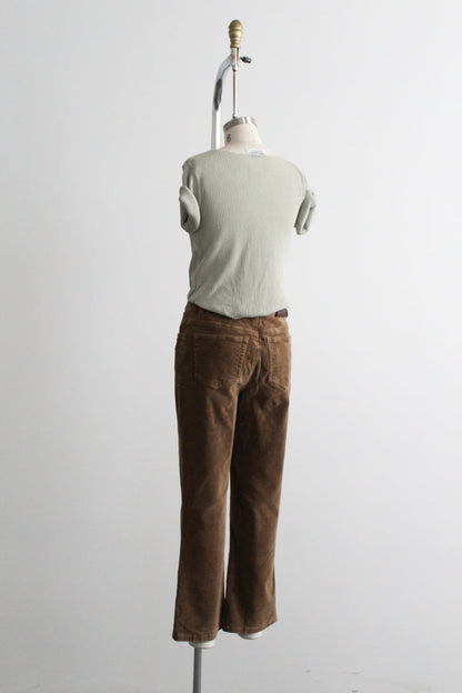 honey corduroy trousers
