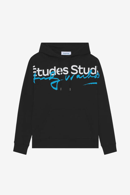 ETUDES STUDIO + ANDY WARHOL SIGNED HOODIE BLACK 1