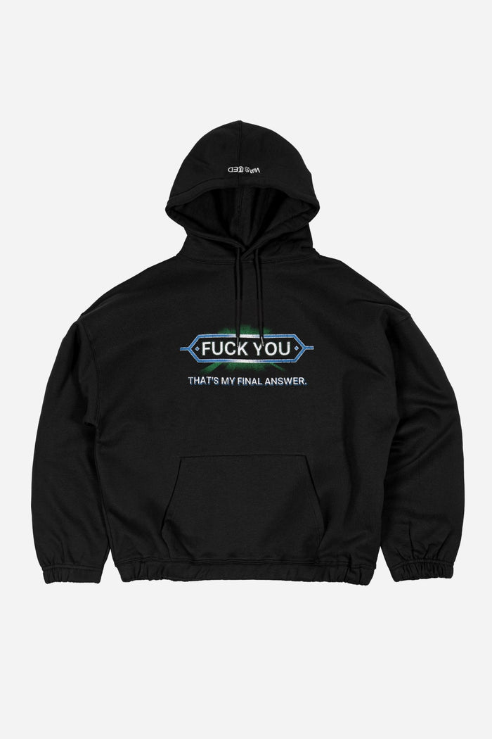 Hoodie Boxy Answer - WASTED PARIS