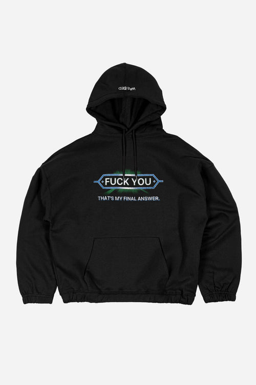 Hoodie Boxy Answer - WASTED PARIS