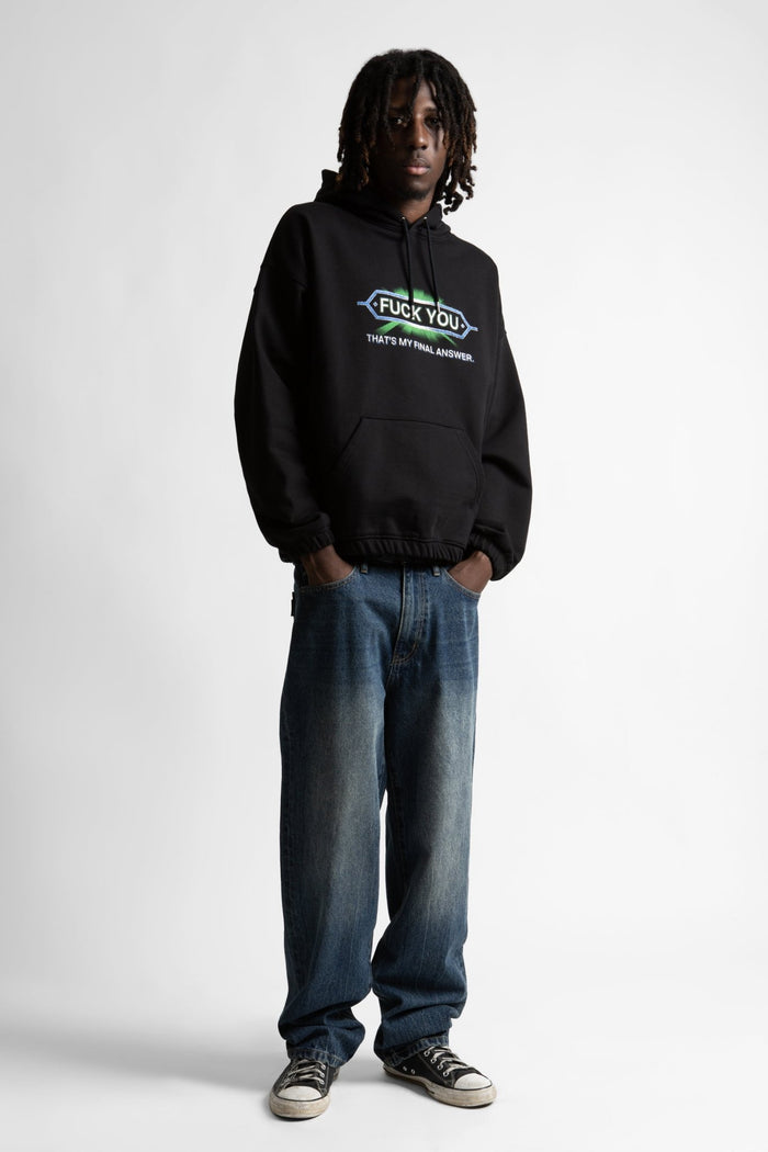 Hoodie Boxy Answer - WASTED PARIS