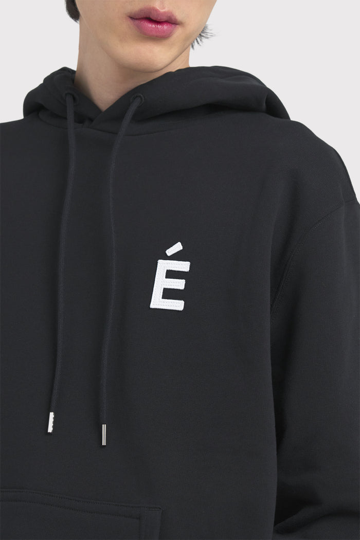 ÉTUDES HOODIE PATCH BLACK SWEATSHIRTS 4