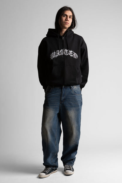 Hoodie Zip Boxy Shield