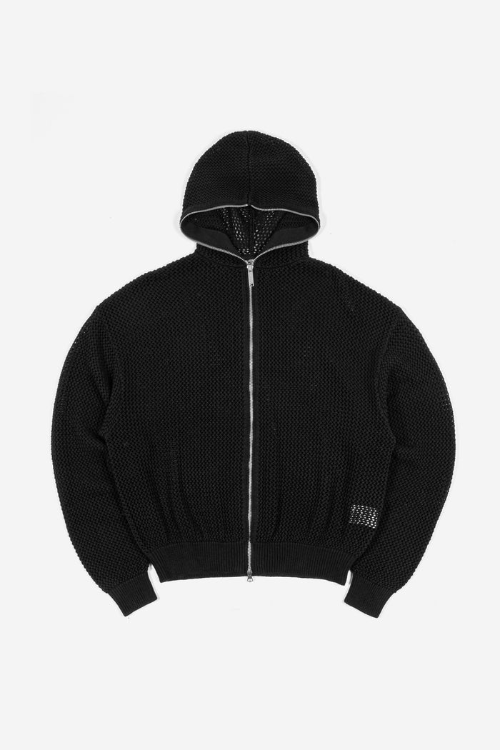 Hoodie Zip Knit Loose Realm