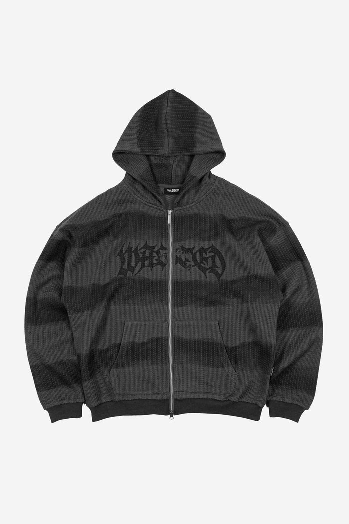 Hoodie Zip Knit Nevermind