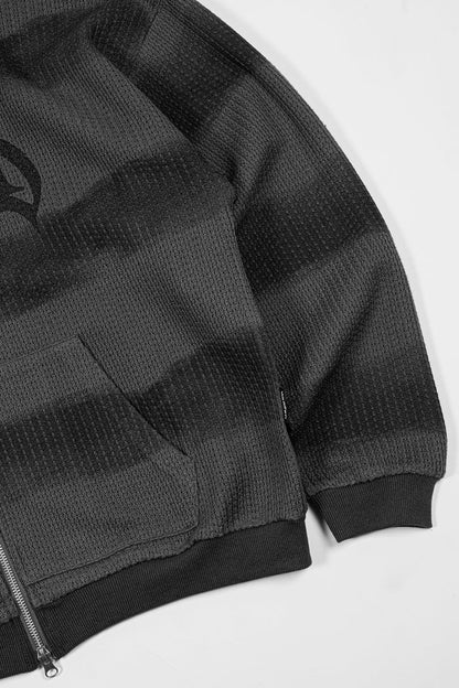 Hoodie Zip Knit Nevermind