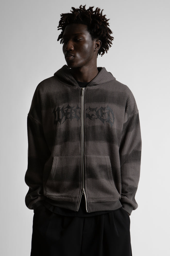 Hoodie Zip Knit Nevermind