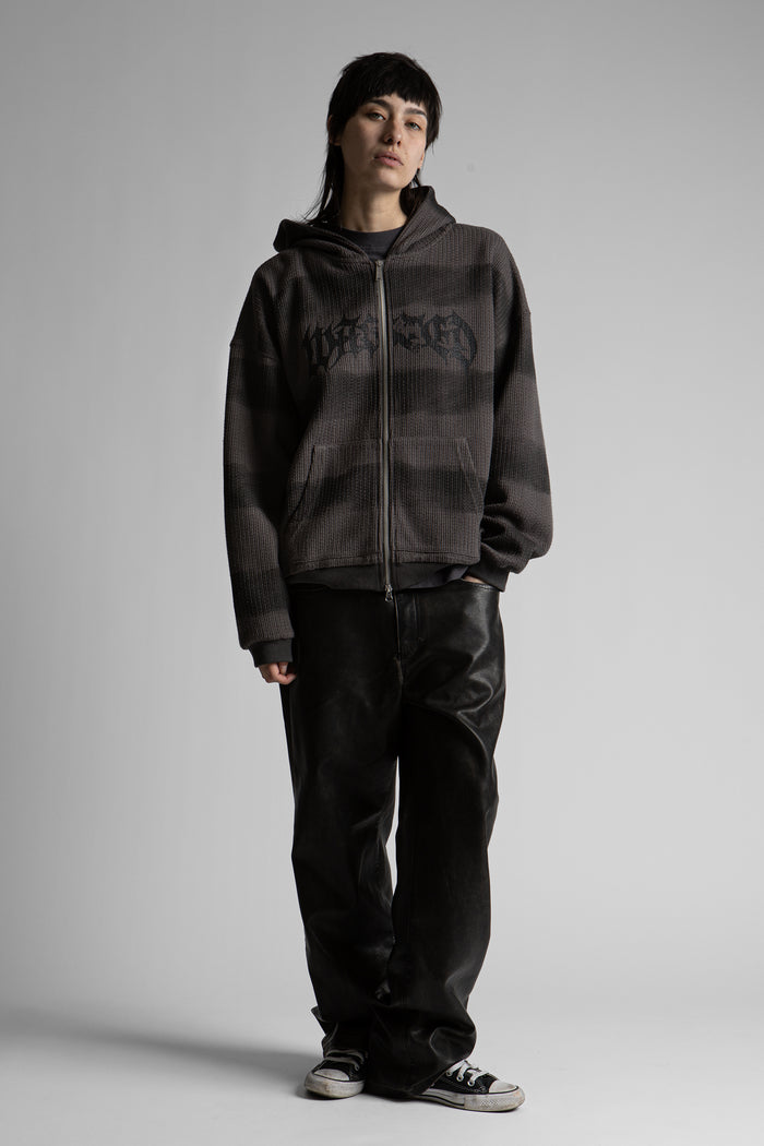 Hoodie Zip Knit Nevermind
