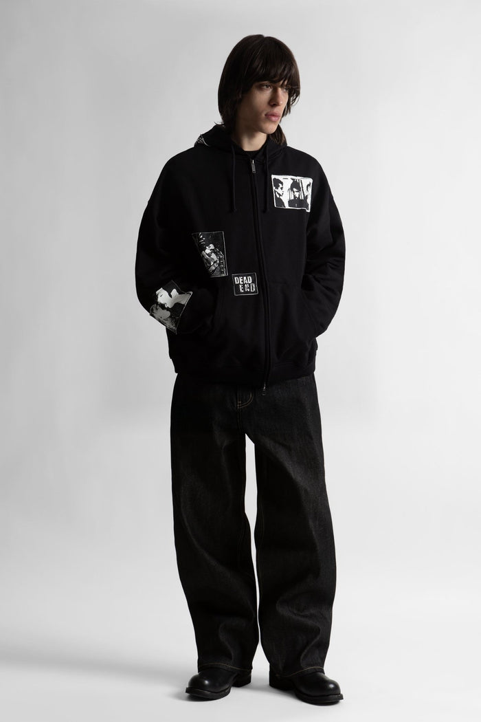 Hoodie Zip Taunt Boxy - WASTED PARIS