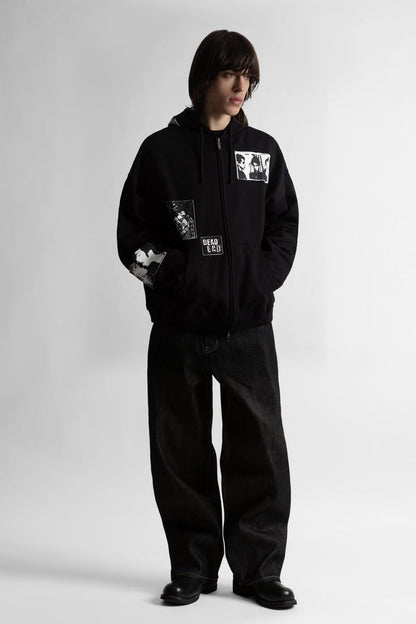 Hoodie Zip Taunt Boxy - WASTED PARIS