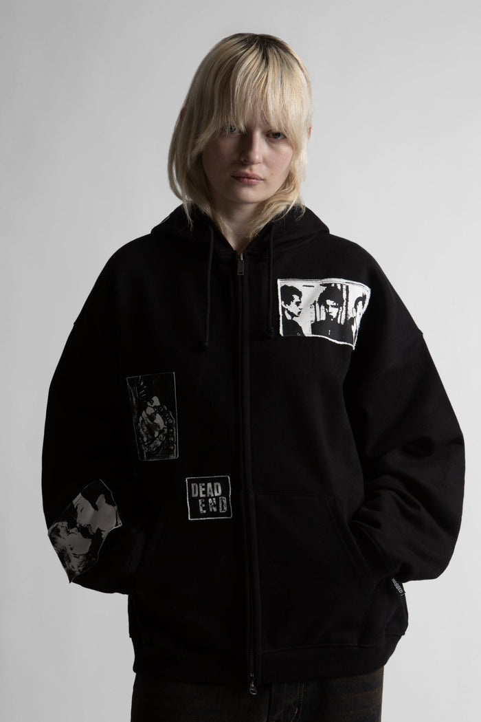 Hoodie Zip Taunt Boxy - WASTED PARIS