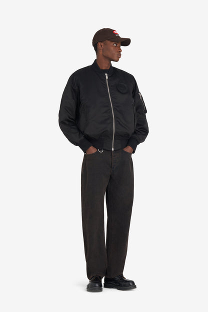 ETUDES STUDIO NYLON BOMBER JACKET BLACK 4