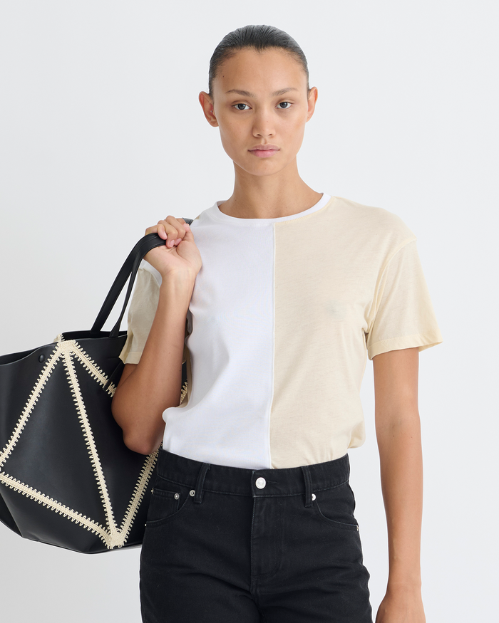 Hove - T-shirt - White/Eggshell