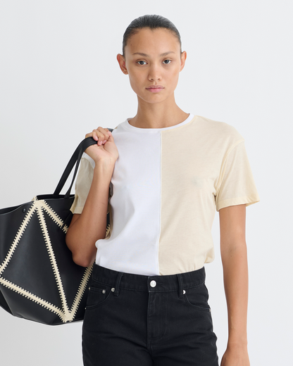 Hove - T-shirt - White/Eggshell