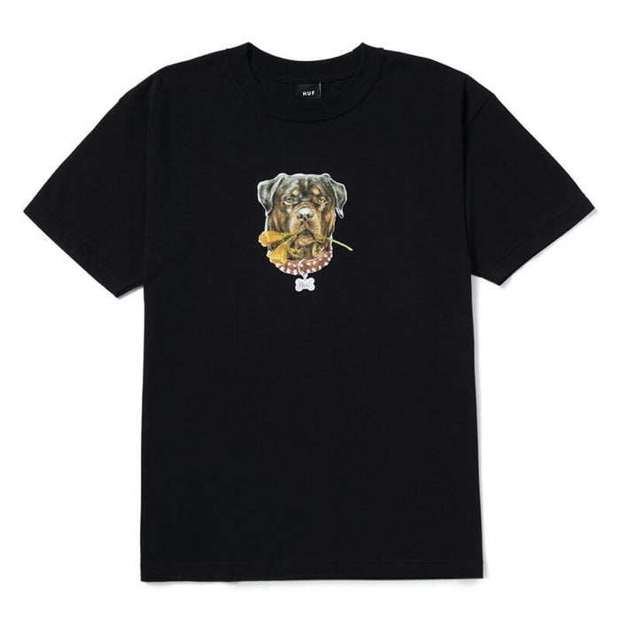 HUF Big Poppy T-Shirt Black