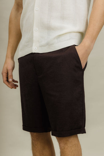 Urban Pioneers Male Hugo Shorts SHORTS BLACK COFFEE