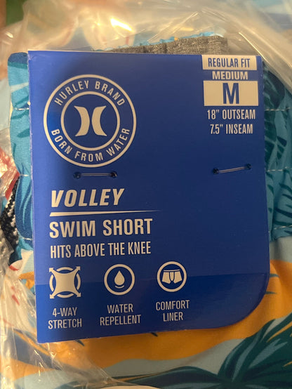 בגד ים הארלי | Hurley 17-inch Printed Swim Trunks