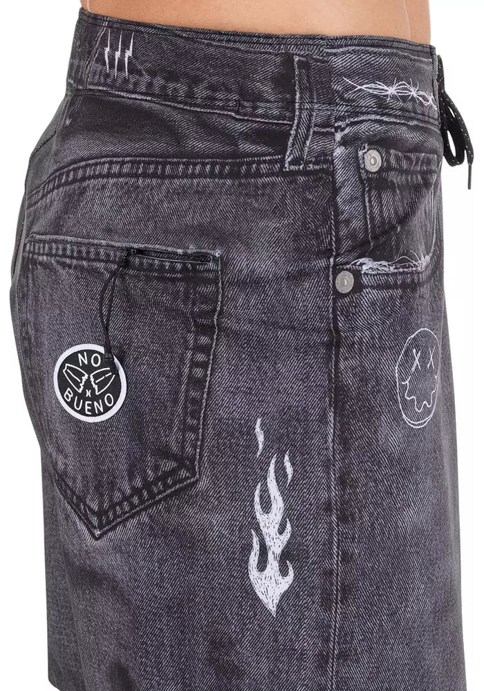 בגד ים הארלי | Hurley Men's Phantom - Eco Denim 18" Boardshorts