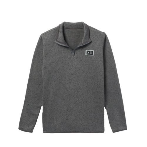 סוודר פליז לגבר hurley – mesa ridgeline 1/4 zip