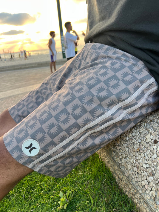 מכנס גלישה בגד ים | HURLEY |PHANTOM NATURALS TAILGATE 18 BROWN