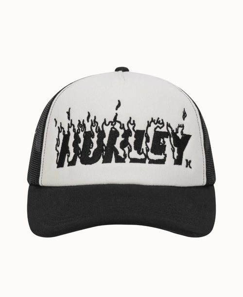 כובע הארלי /HURLEY X TRAVIS BARKER FLAME TRUCKER HAT